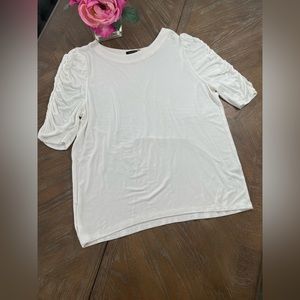 Banana Republic Factory Blouse with gathered sleeve